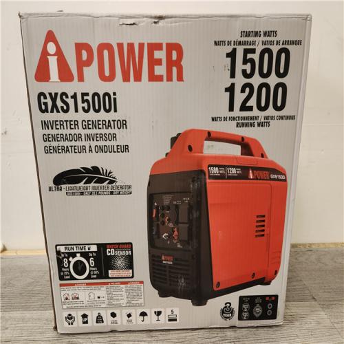 Phoenix Location  A-iPower 1500-Watt Recoil Start Gasoline Powered Ultra-Light Inverter Generator with 60cc OHV Engine and CO Sensor Shutdown