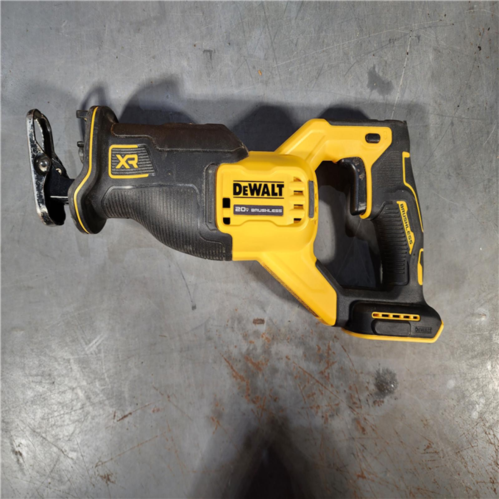 HOUSTON LOCATION - AS-IS DEWALT 20V MAX XR Cordless Brushless Reciprocating Saw (Tool Only)