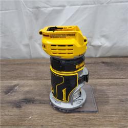 AS-IS Dewalt 20V MAX XR Brushless Cordless Compact Router (Tool Only)