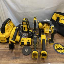 AS IS DEWALT 20V MAX Lithium-Ion Brushed Cordless (10-Tool) Combo Kit