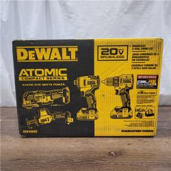 AS-IS DEWALT 20V MAX* XR 4-Tool Combo Kit