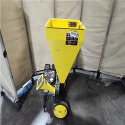 California AS-IS Champion Power Equipment 3 in. Dia 224 Cc 2-in-1 Upright Gas Powered Wood Chipper Shredder