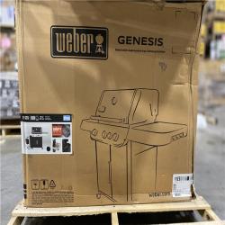 DALLAS LOCATION -  Weber Genesis E-335 3-Burner Natural Gas Grill in Black with Side Burner