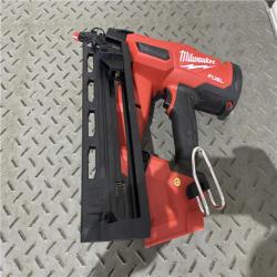 Houston location AS-IS Milwaukee 2841-20 18V Cordless Gen II 16 Gauge Angled Finish Nailer (Tool Only)