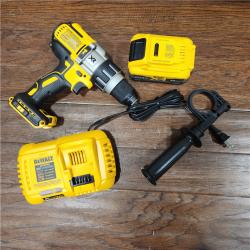 AS-IS DeWalt 20V MAX* XR Brushless Cordless 1/2 Hammer Drill Kit DCD1007WW1