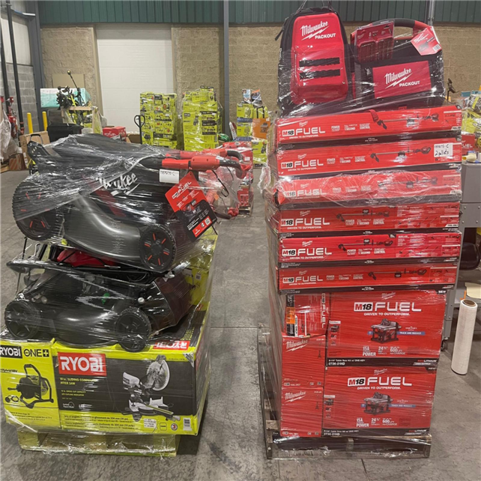 Pittston Location As-Is Power Tools Partial Truckload (2 pallets) 1359275-C