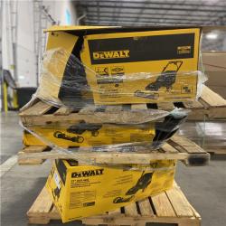 DALLAS LOCATION -  DEWALT 21 in. 150cc Briggs and Stratton 625ex Engine Rear Wheel Drive 2-in-1 Gas Self Propelled Walk Behind Lawn Mower PALLET - ( UNITS 3)