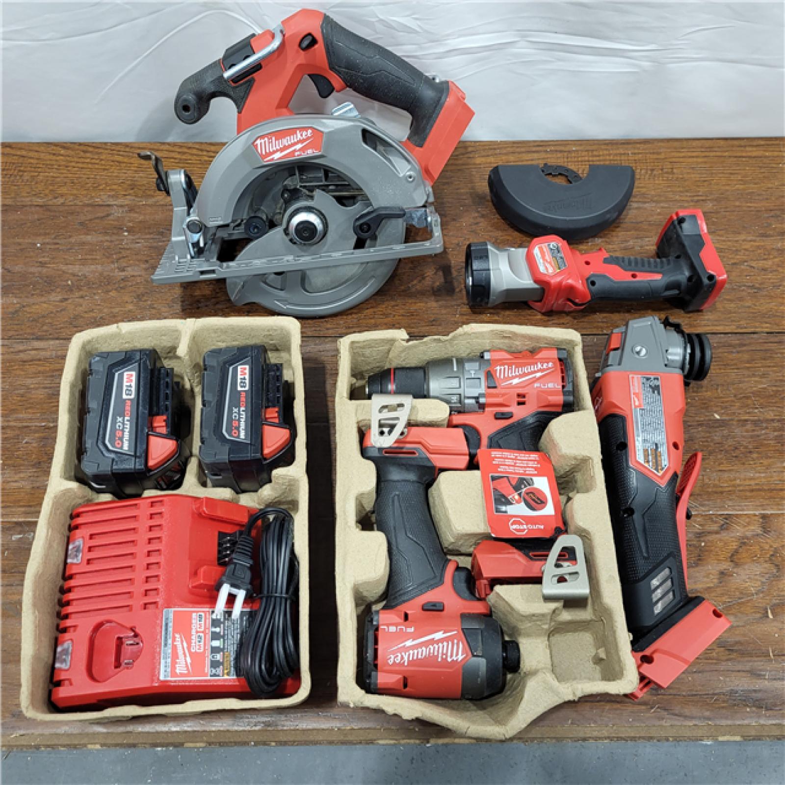 AS-IS Milwaukee  M18 FUEL 5-TOOL COMBO KIT