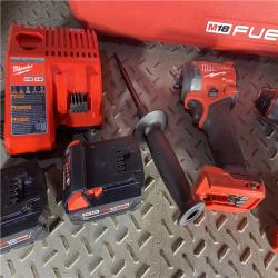 HOUSTON LOCATION - AS-IS M18 FUEL 18V Lithium-Ion Brushless Cordless Hammer Drill and Impact Driver Combo Kit (2-Tool) with 2 Batteries