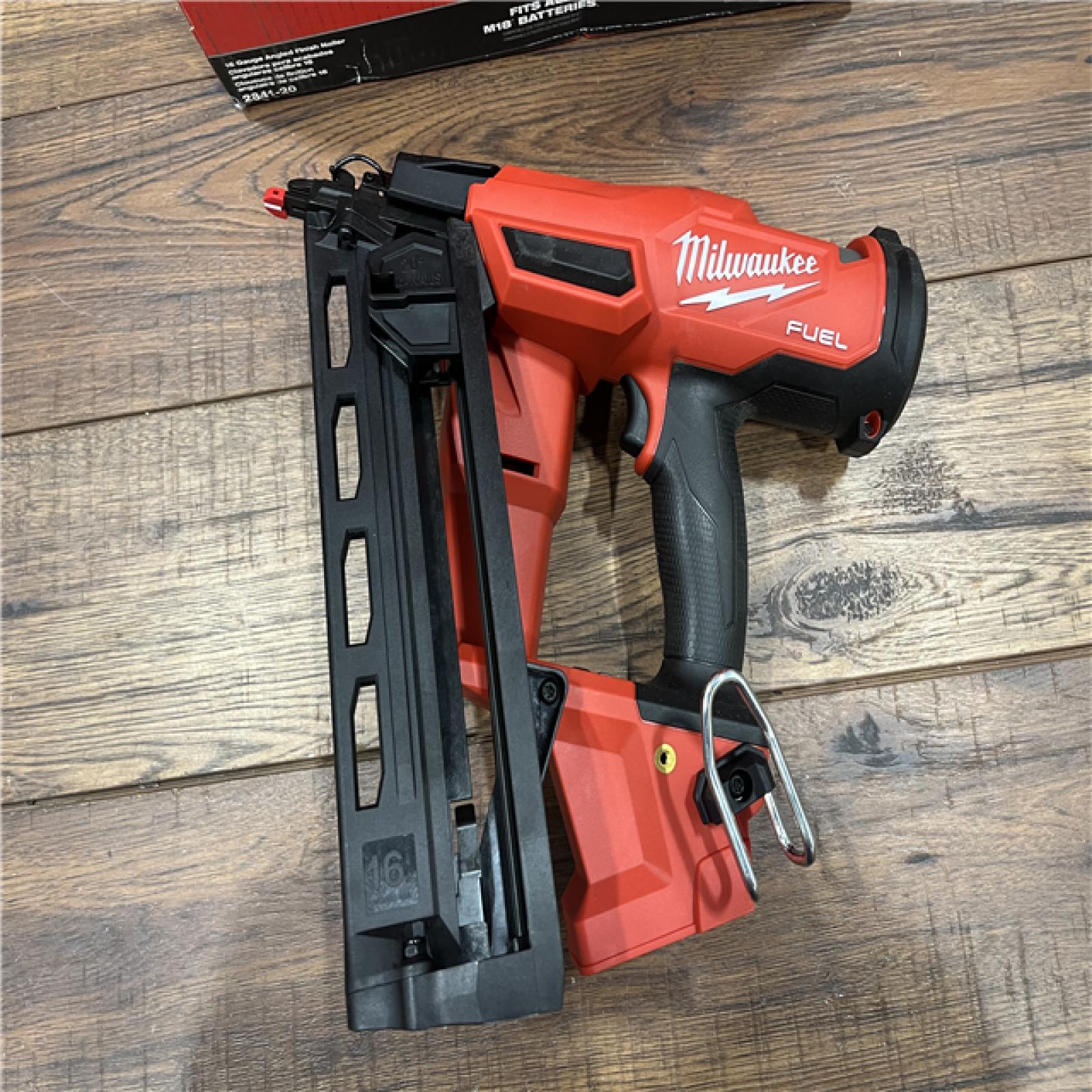 AS-IS Milwaukee 2841-20 18V Cordless Gen II 16 Gauge Angled Finish Nailer (Tool Only)