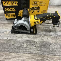 AS-IS DEWALT ATOMIC 20V MAX Cordless Brushless 4-1/2 in. Circular Saw (Tool Only)