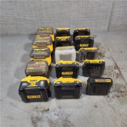 HOUSTON LOCATION - AS-IS DEWALT BATTERY PACK QTY - 15