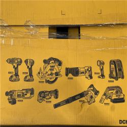 NEW! - DEWALT 20V MAX Cordless 10 Tool Combo Kit with (2) 20V 2.0Ah Batteries, Charger, and Bag