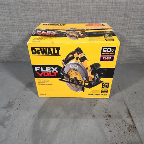 HOUSTON LOCATION - AS-IS DeWALT Flexvolt Max 7-1/4  60V Brushless Circular Saw DCS578B (Bare Tool)