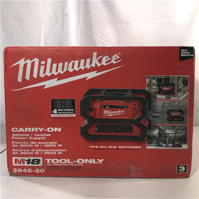 Milwaukee M18 18V Lithium-Ion Cordless 3600-Watt/1800-Watt Battery