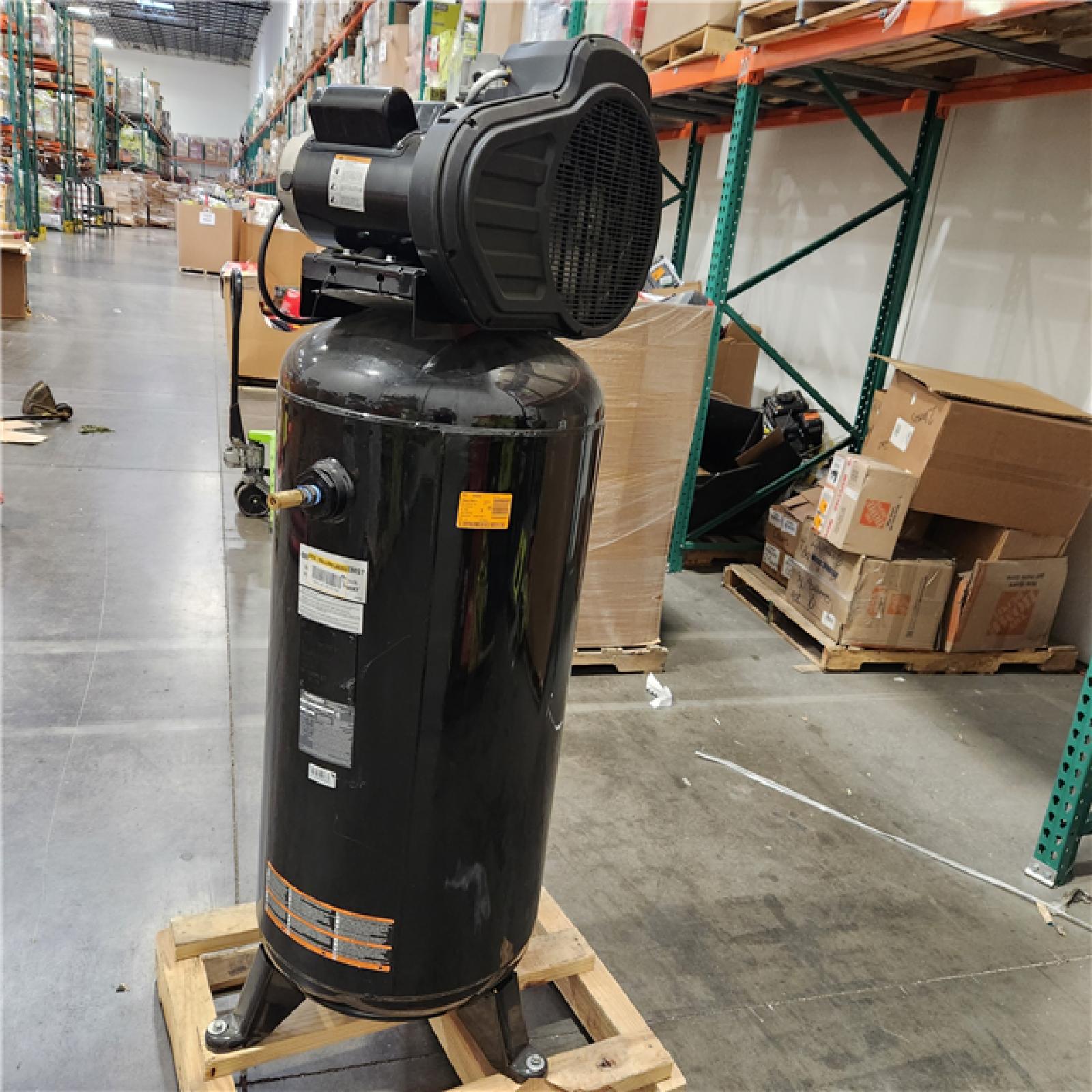 Dallas Location - As-Is Husky C603H Stationary Electric Air Compressor