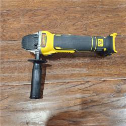 AS-IS DeWalt DCG405B 20V Max XR 4.5-Inch Slide Switch Small Angle Grinder (Tool Only)