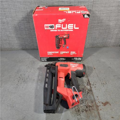 HOUSTON LOCATION - AS-IS Milwaukee Tool Cordless Finish Nail Gun 18 V 3020-20 (TOOL ONLY)