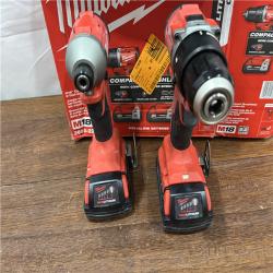 AS-ISMilwaukee M18 Compact Brushless 2-Tool Combo Kit