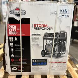 DALLAS LOCATION - Briggs & Stratton Storm Responder 6,250-Watt Gasoline Powered Recoil Start Portable Generator with OHV Engine