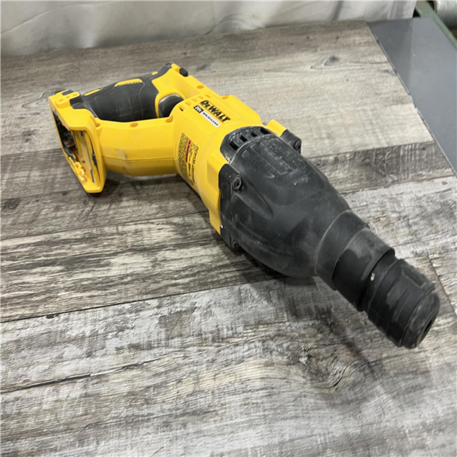 AS-IS DEWALT 20V MAX Cordless Brushless 1 in. SDS Plus D-Handle Concrete and Masonry Rotary Hammer (Tool Only)