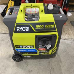 Houston location AS-IS RYOBI 2,300-Watt Recoil Start Bluetooth Super Quiet Gasoline Powered Digital Inverter Generator with CO Shutdown Sensor