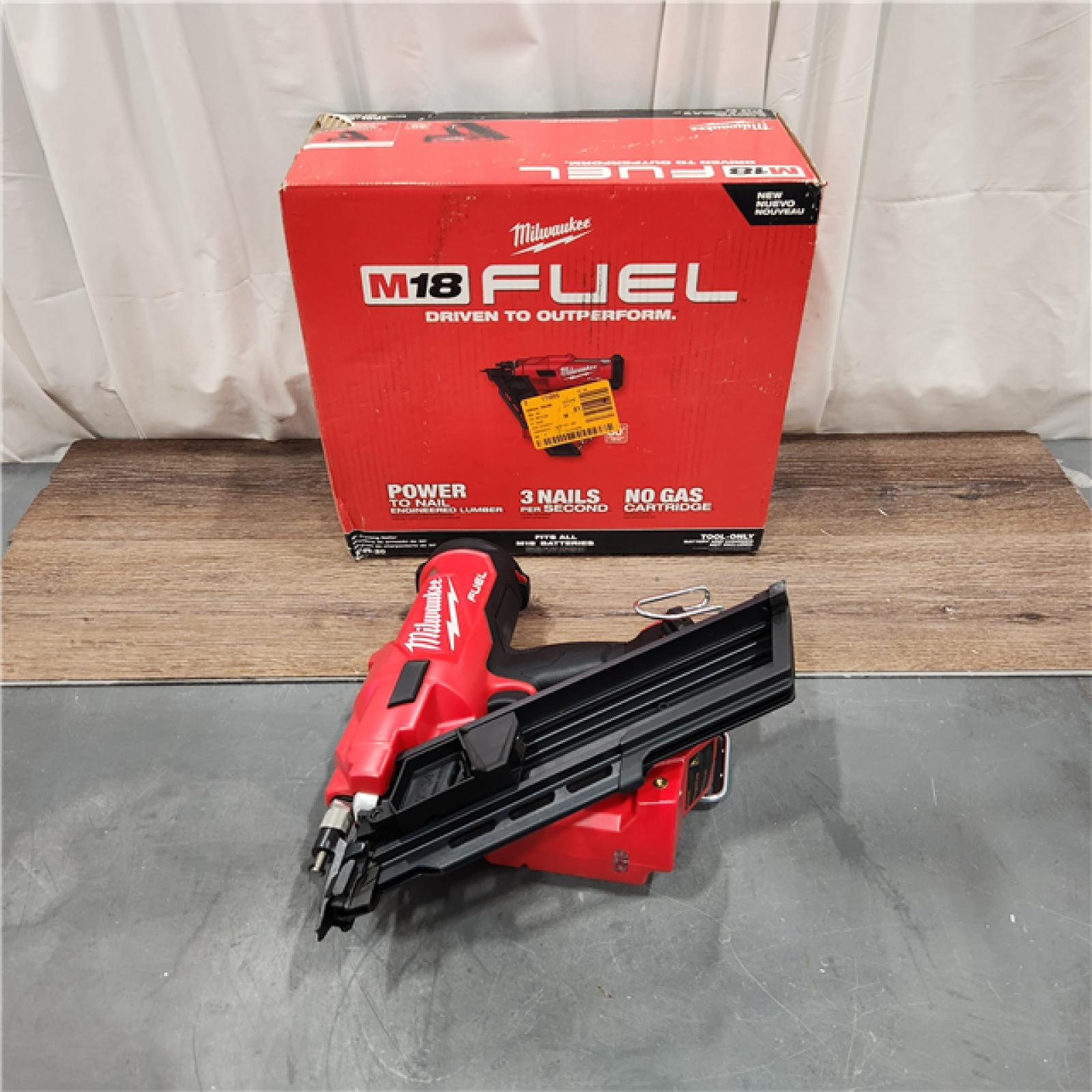 AS IS Milwaukee M18 FUEL 30 Degree Framing Nailer