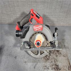 HOUSTON LOCATION - AS-IS Milwaukee M18 FUEL 18V Lithium-Ion Brushless Cordless 7-1/4 in. Circular Saw (Tool-Only)