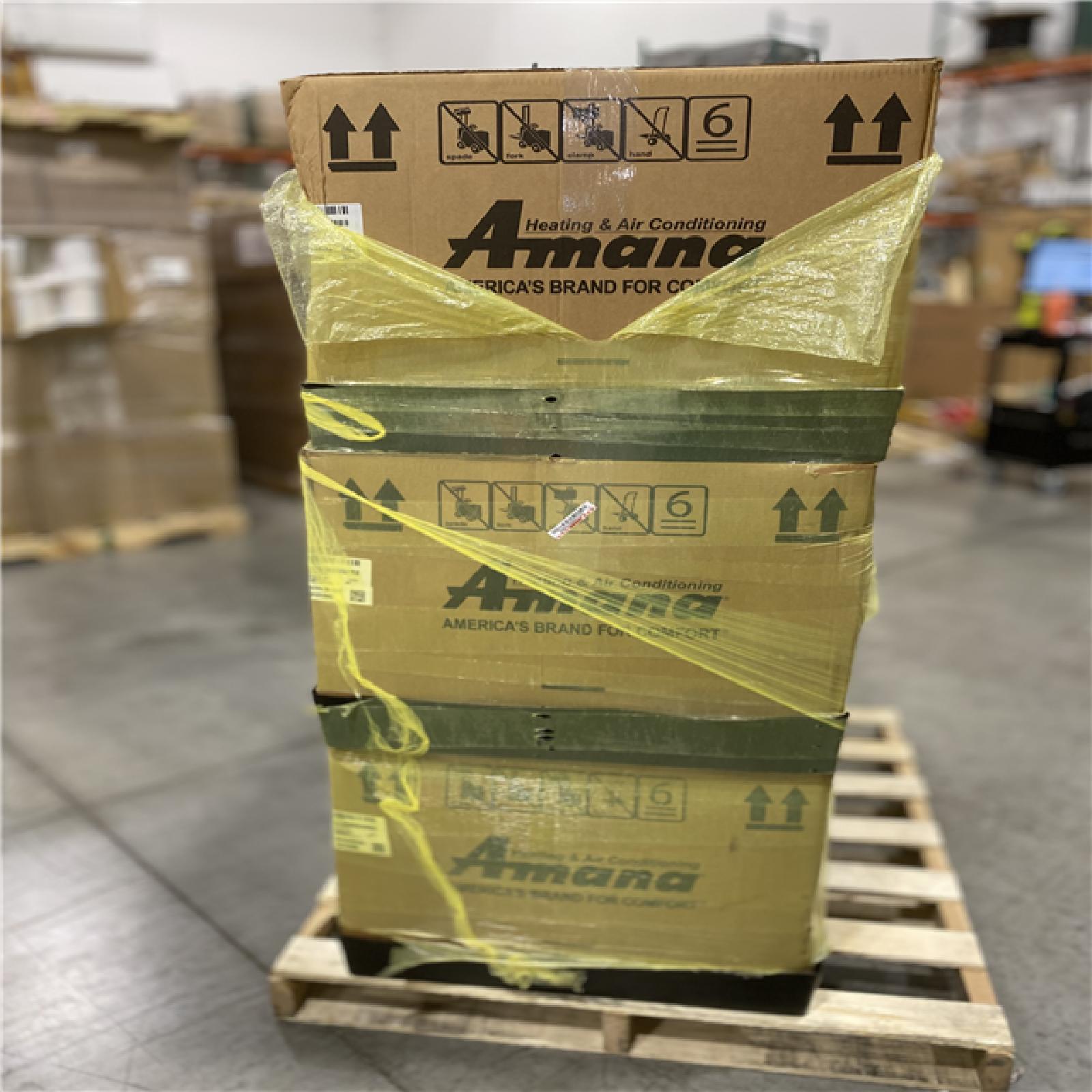 DALLAS LOCATION - Amana 12,000 Btu 265v 20a Standard High Efficiency Ptac PALLET -( 3 UNITS)