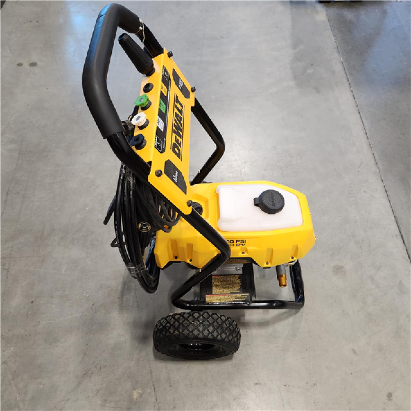 AS-IS DEWALT 2400 PSI 1.1 GPM Cold Water Electric Pressure Washer