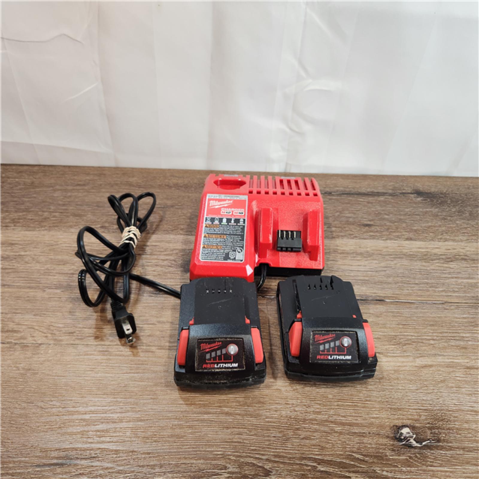 AS-IS Milwaukee M18 Compact Cordless Brushless 1 Tool Drill and Driver Kit