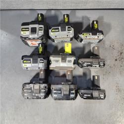 HOUSTON LOCATION - AS-IS RYOBI BATTERY PACK QTY - 20