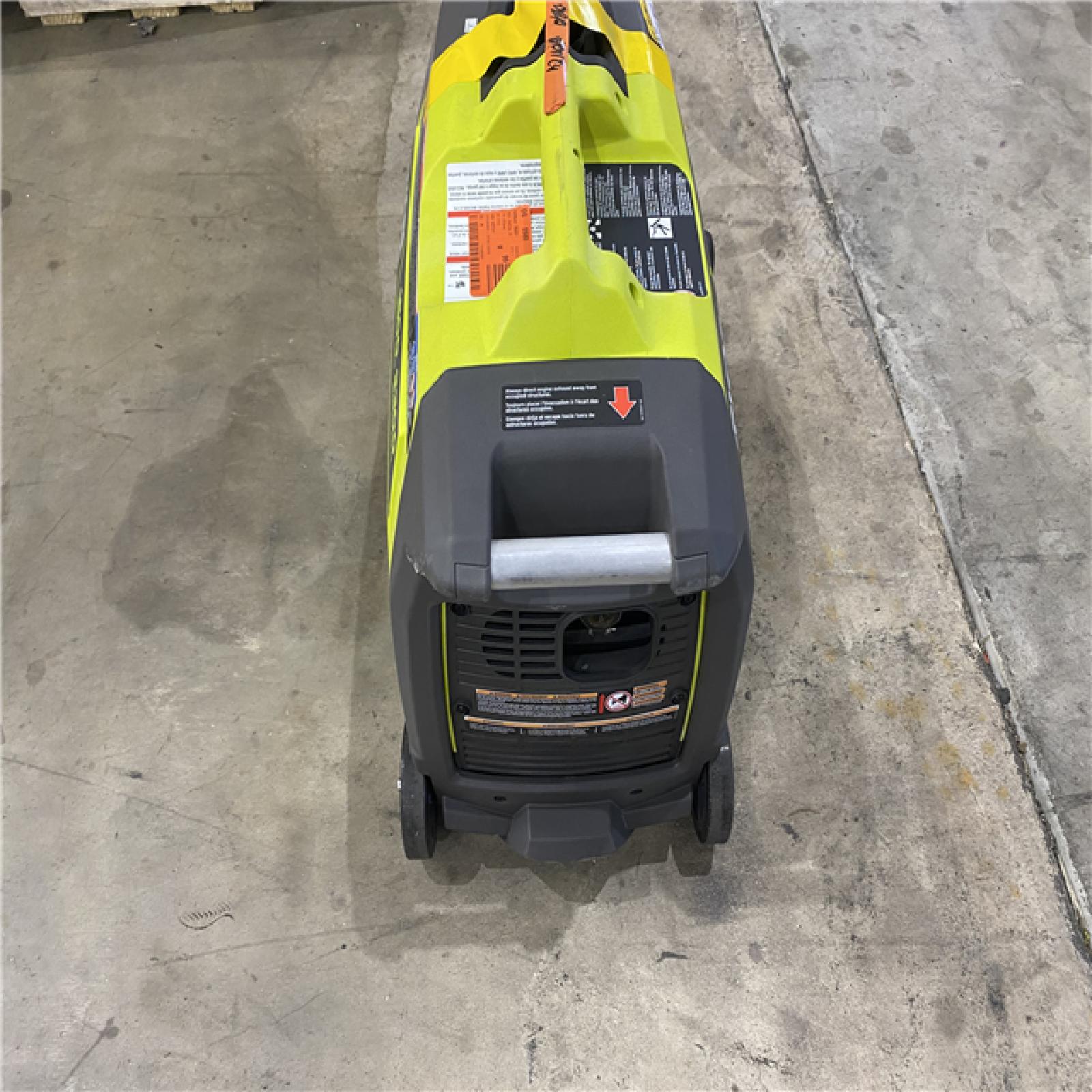 Houston location AS-IS RYOBI 2,300-Watt Recoil Start Bluetooth Super Quiet Gasoline Powered Digital Inverter Generator with CO Shutdown Sensor