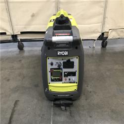 California AS-IS RYOBI 2,300-Watt Recoil Start Bluetooth Super Quiet Gasoline Powered Digital Inverter Generator with CO Shutdown Sensor