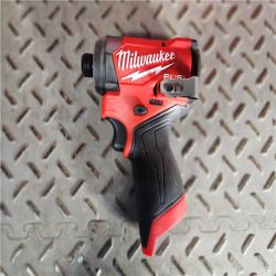 HOUSTON LOCATION - AS-IS Milwaukee M12 FUEL 12-Volt Lithium-Ion Brushless Cordless 1/4 in. Hex Impact Driver Compact Kit