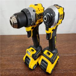 AS-IS DEWALT 20V MAX XR Brushless Cordless Drill/Impact Driver (2-Tool) Combo Kit