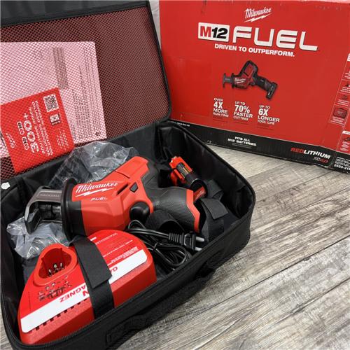 AS-IS Milwaukee M12 12V Lith-Ion Fuel HACKZALL Reciprocating Saw Kit