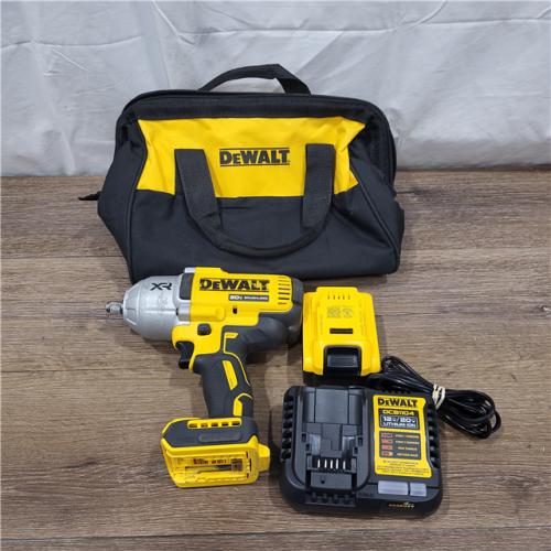 AS-IS DEWALT 20V MAX* XR 1/2  High Torque Impact Wrench with Hog Ring Anvil