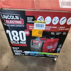 California AS-IS Lincoln Eletectric 180Amp Weld Pak 180 HD