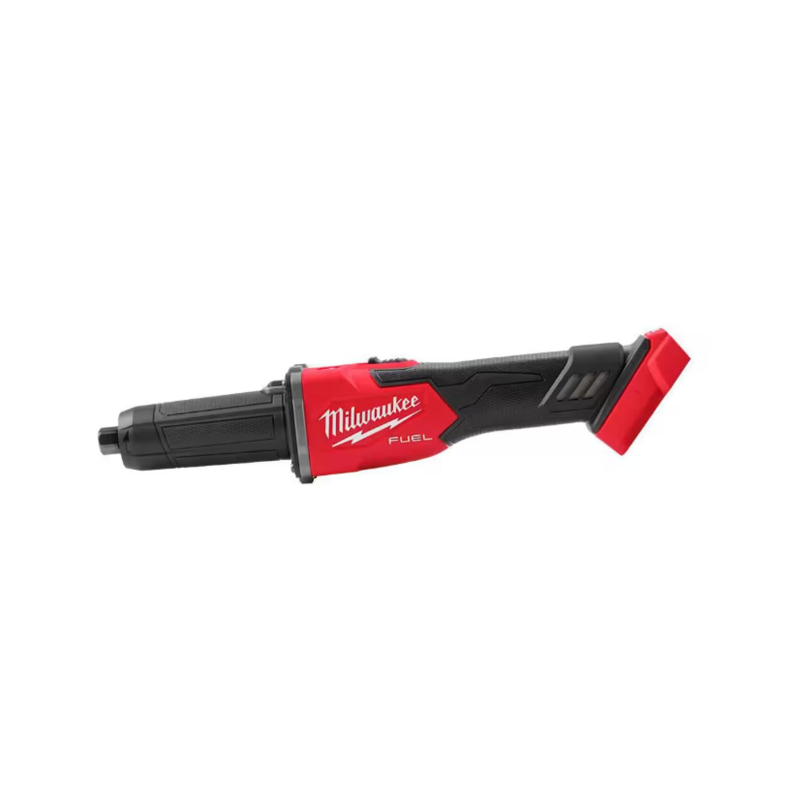 NEW! - Milwaukee M18 FUEL 18V Lithium-Ion Brushless Cordless 1/4 in. Braking Die Grinder Slide Switch (Tool-Only)