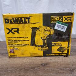 AS-IS in Box DEWALT DCN681D1 20V 18Ga Stapler Kit