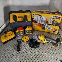 HOUSTON LOCATION - AS-IS (APPEARS LIKE NEW) DeWalt Flexvolt 60V Max Cordless Grinder  4.5 in; 6 in  Kit  1 KT (115-DCG418X2)