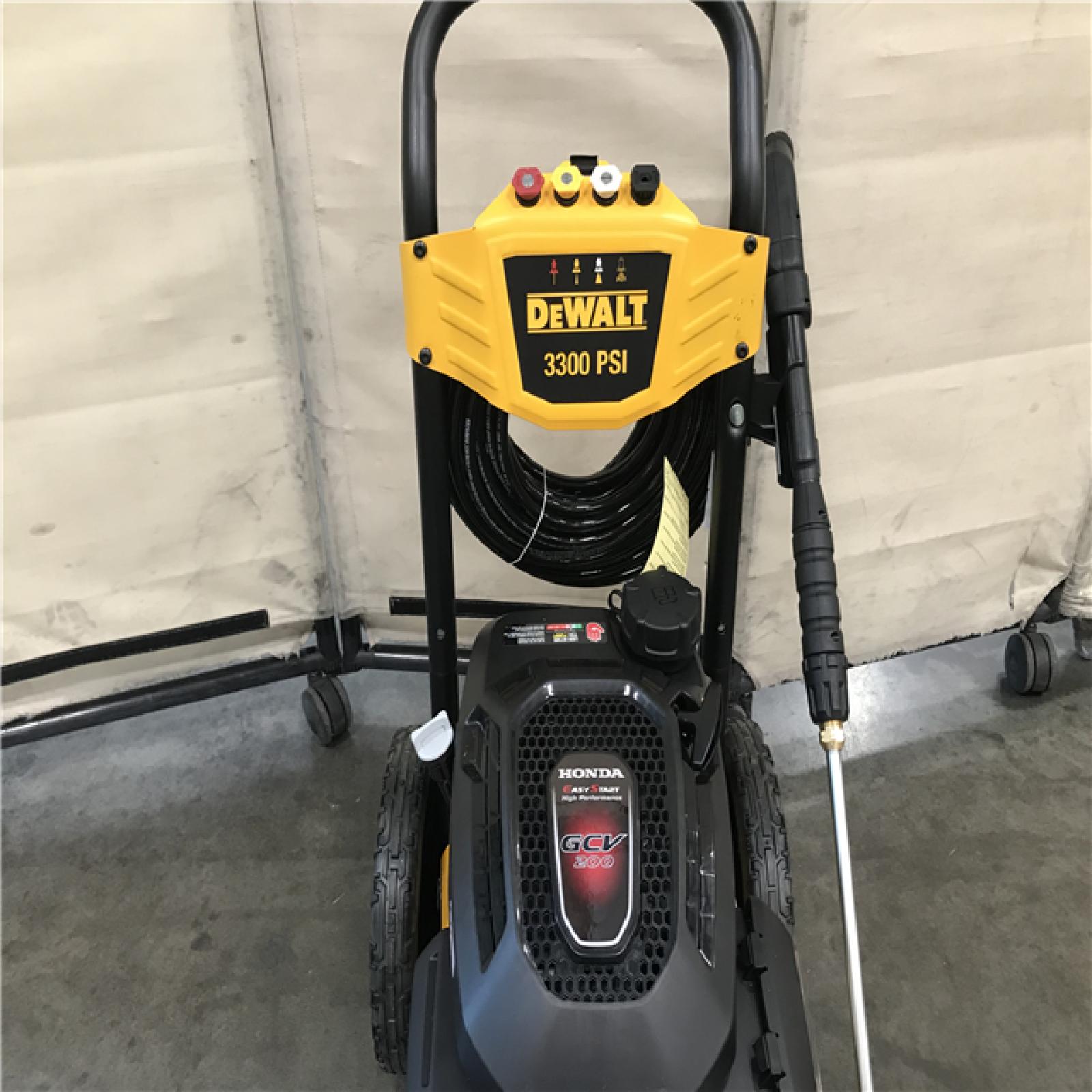 California AS-IS DEWALT 3300 PSI at 2.4 GPM Honda Cold Water