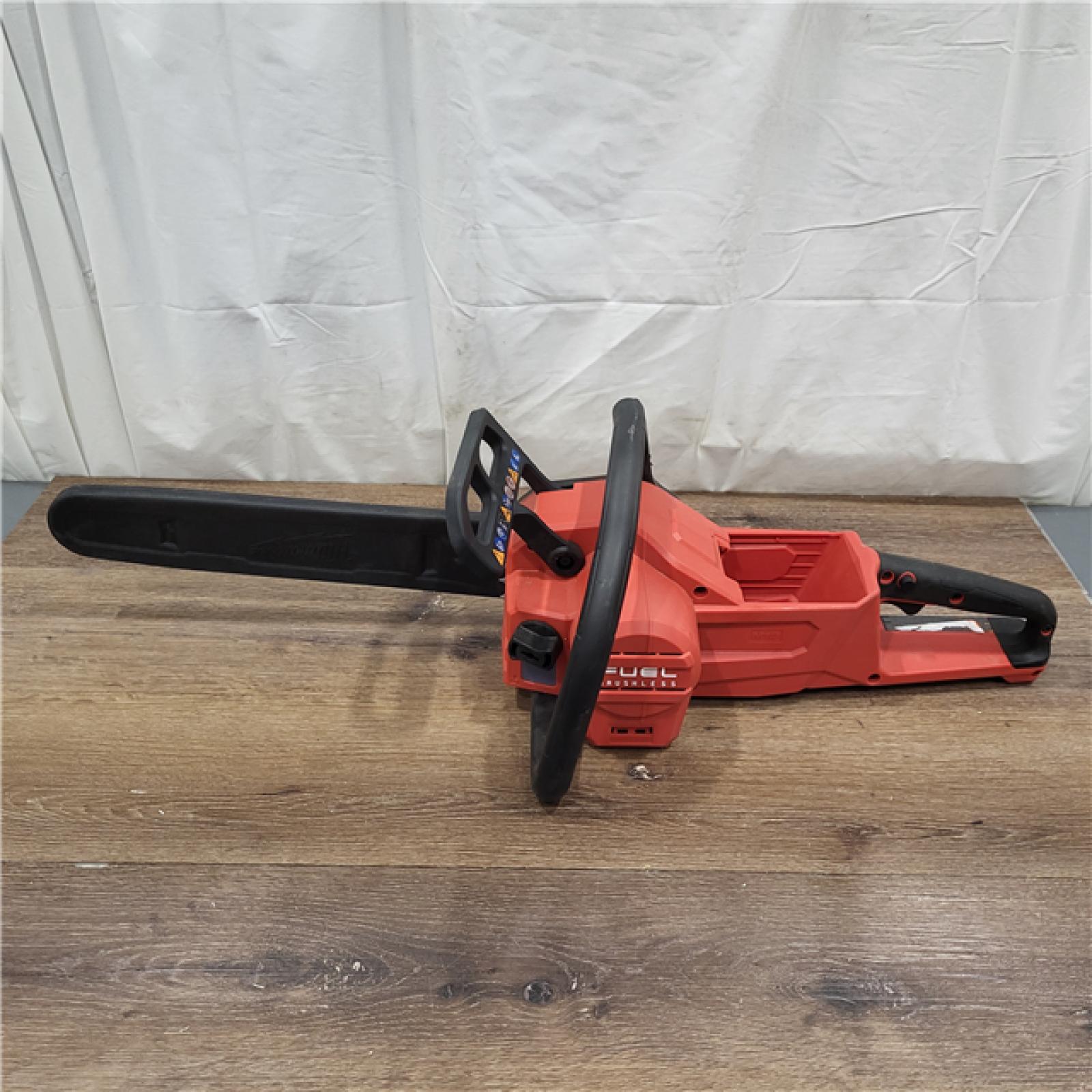 AS-IS Milwaukee M18 FUEL 16  18V Li-Ion Brushless Cordless Chainsaw Tool-Only 2727-20