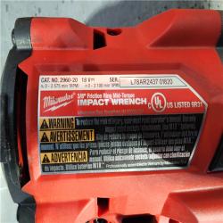 HOUSTON LOCATION - AS-IS M18 FUEL GEN-2 18V Lithium-Ion Mid Torque Brushless Cordless 3/8 in. Impact Wrench with Friction Ring (Tool-Only)