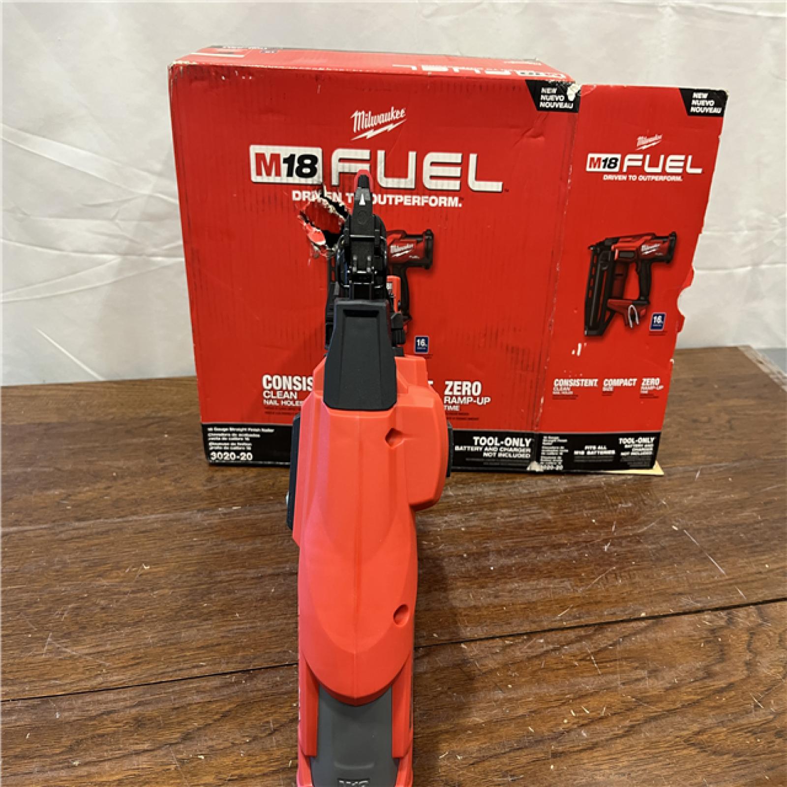 AS-IS Milwaukee Tool Cordless Finish Nail Gun 18 V 3020-20