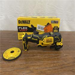 AS-IS FLEXVOLT 60V MAX Cordless Brushless 4.5 in. to 6 in. Small Angle Grinder with Kickback Brake (Tool Only)