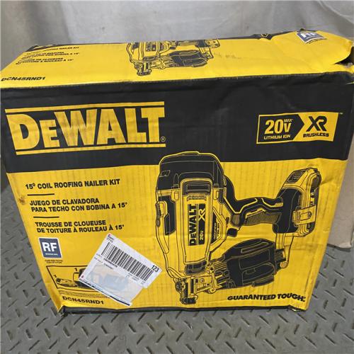 Houston location AS-IS DEWALT Stanley  Black & Decker 2007898 Roofing Nailer Cordless