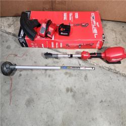 HOUSTON LOCATION - AS-IS M18 FUEL 18V Lithium-Ion Brushless Cordless String Trimmer with QUIK-LOK Attachment Capability and 8.0 Ah Battery