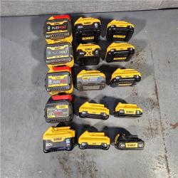 HOUSTON LOCATION - AS-IS DEWALT BATTERY PACK QTY - 15